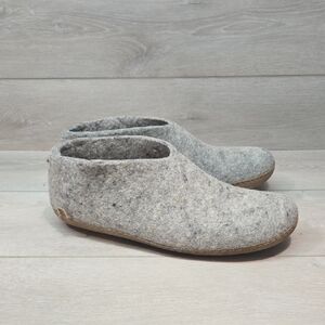 Glerups Mens Ankle Wool Cozy Gray Shoes Boots Sz 46/12